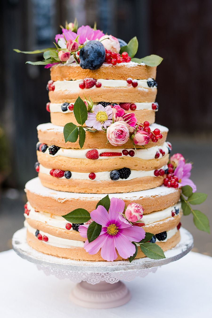 Naked Cake Hochzeit
 Naked Cakes für Hochzeit