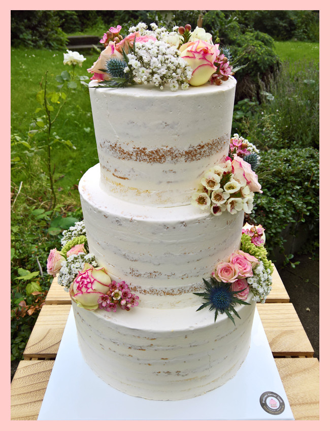 Naked Cake Hochzeit
 Hochzeit