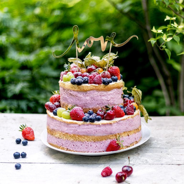 Naked Cake Hochzeit
 Naked Cake von Oma Anna