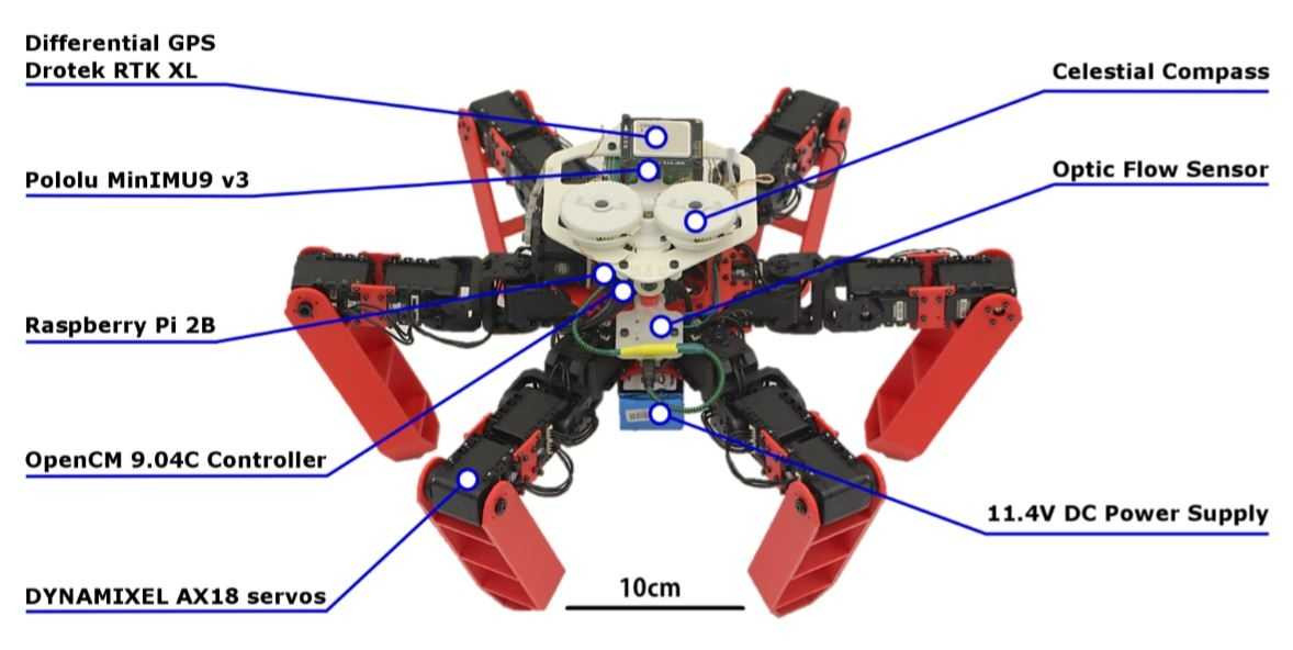 Navigation Nach Hause
 AntBot Autonomer Roboter findet ohne GPS nach Hause