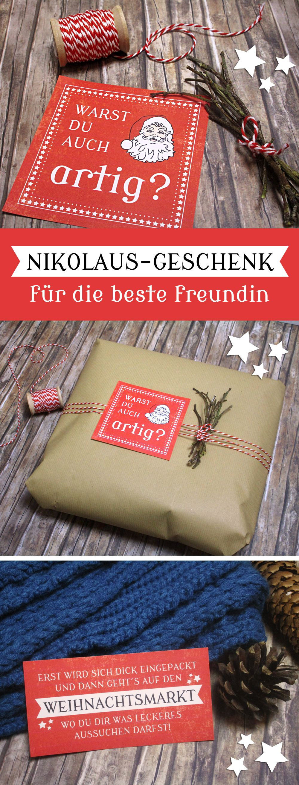 Nikolaus Geschenke Für Freundin
 Geschenkidee für beste Freundin zum Nikolaus