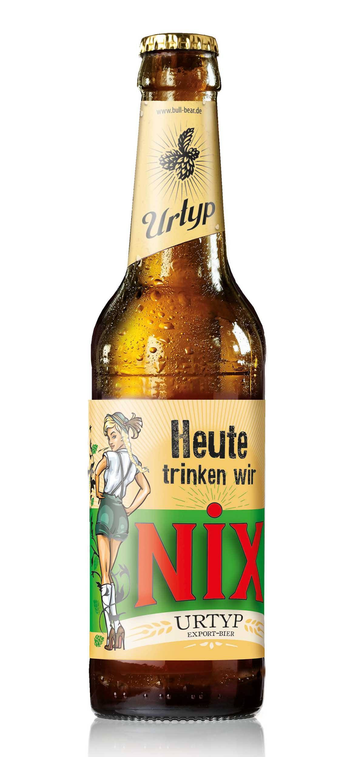 Nix Geschenke
 6er Bier Box Heute trinken wir NiX