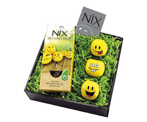 Nix Geschenke
 Geschenk Set NiX zu lachen