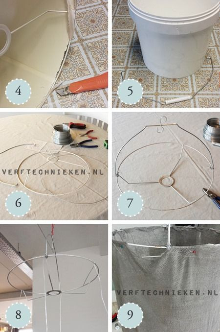 Nl Lampe
 vertechnieken – DIY Lampe Schritte 4 bis 9