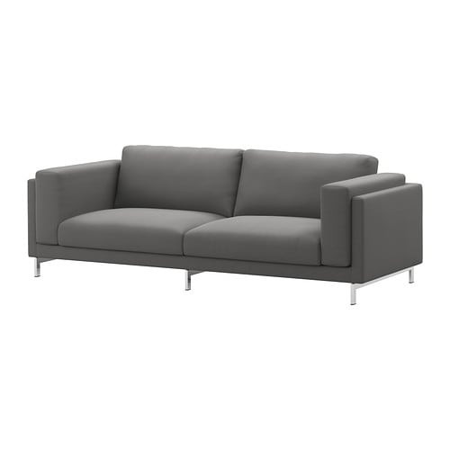 Nockeby Sofa
 Fabric Three Seater Sofas IKEA