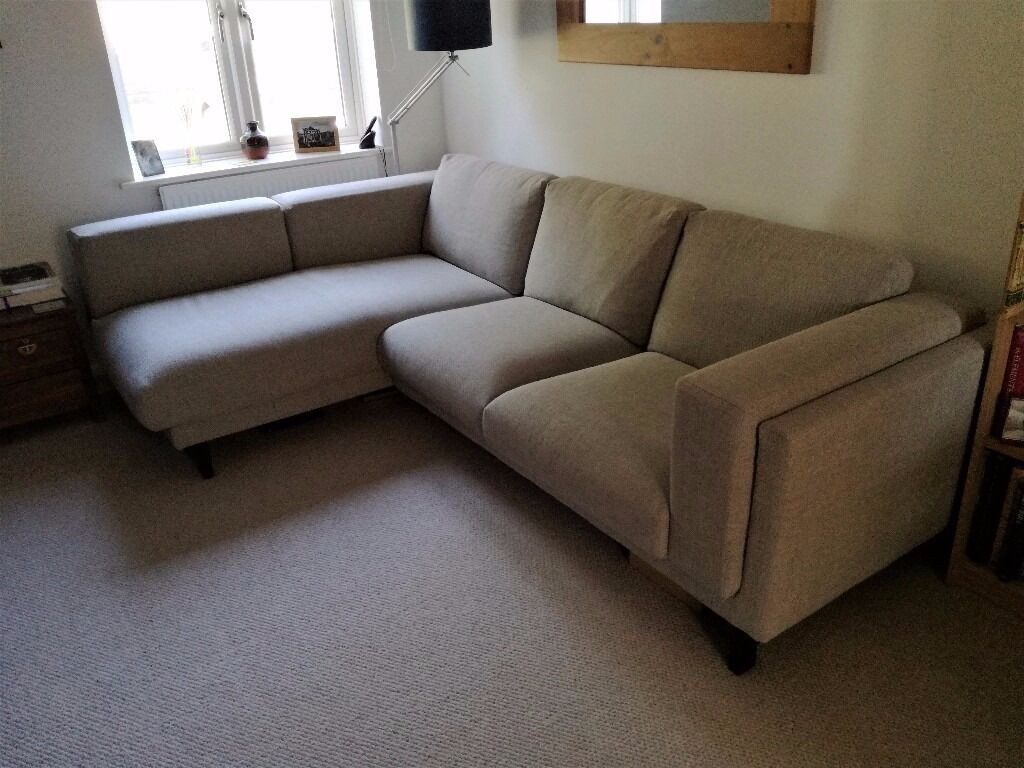 Nockeby Sofa
 Like new condition IKEA NOCKEBY sofa with chaise longue