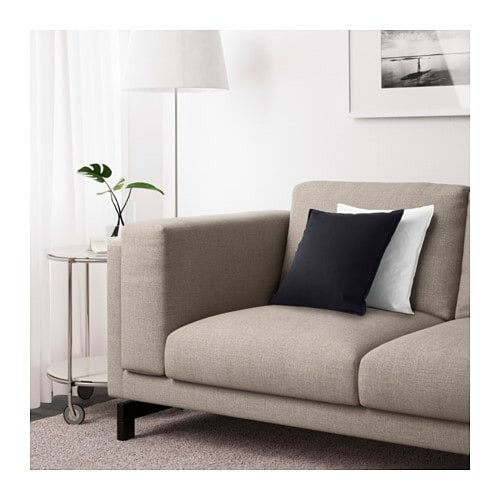 Nockeby Sofa
 NOCKEBY Sofa with chaise right Tenö light gray with