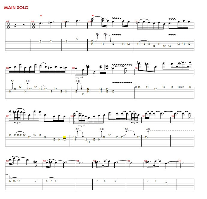 Nothing Else Matters Solo Tab
 The Bedroom Guitarist How To Play Metallica s Nothing