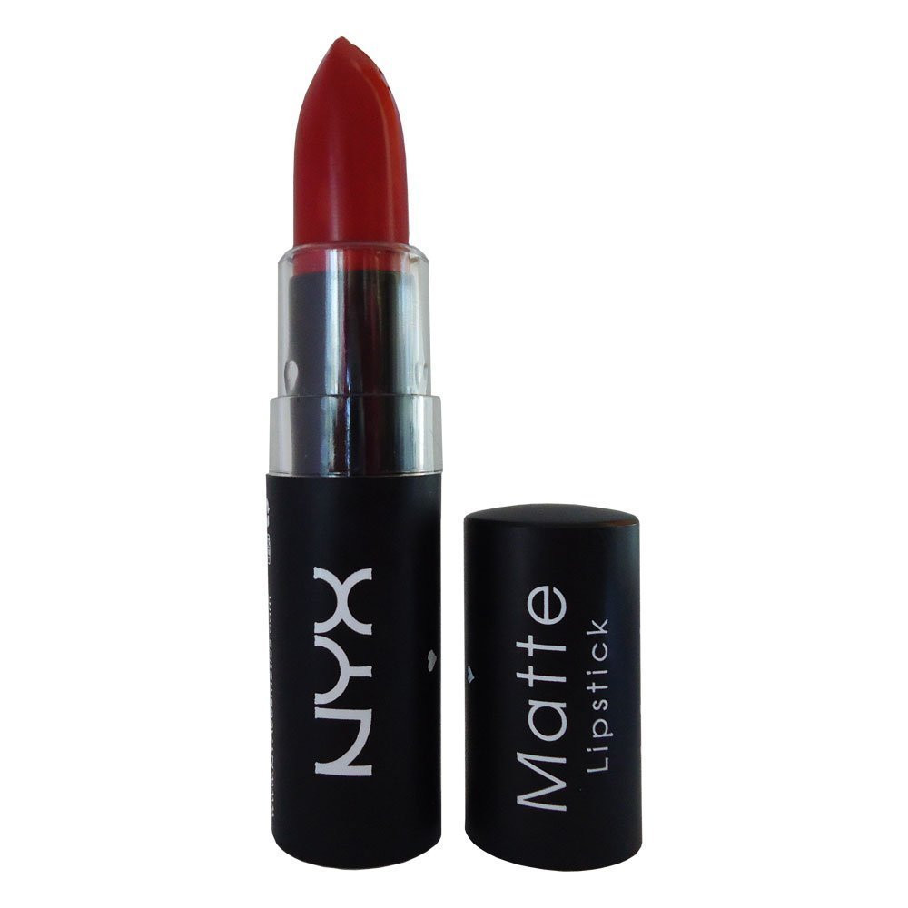 Nyx Matte Lipstick
 Amazon NYX Slim Lip Liner Pencil 817 Hot Red Hair