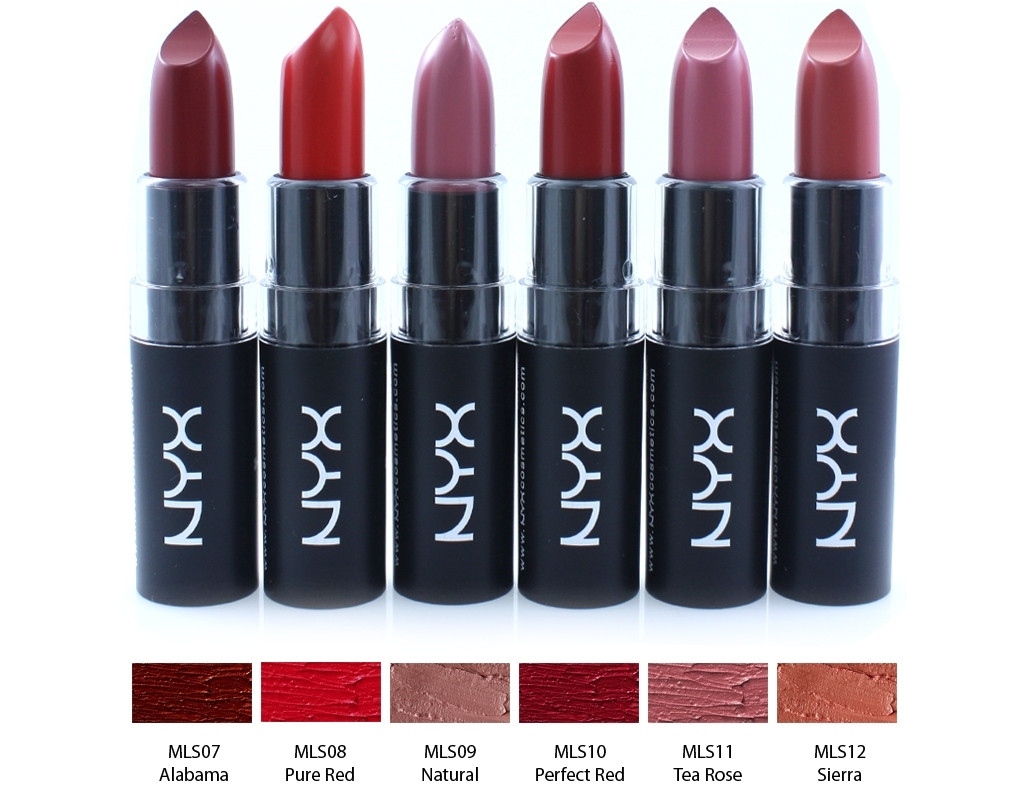 Nyx Matte Lipstick
 The Pink Thought Bubble by BabyJap NYX Swatchfest IX
