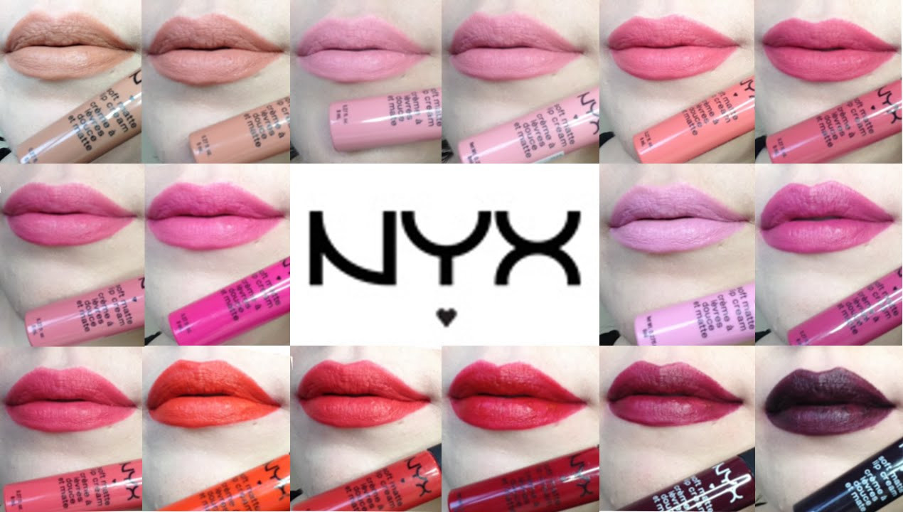 Nyx Soft Matte Lip Cream
 NYX SOFT MATTE LIP CREAM REVIEW LIVE LIP SWATCHES