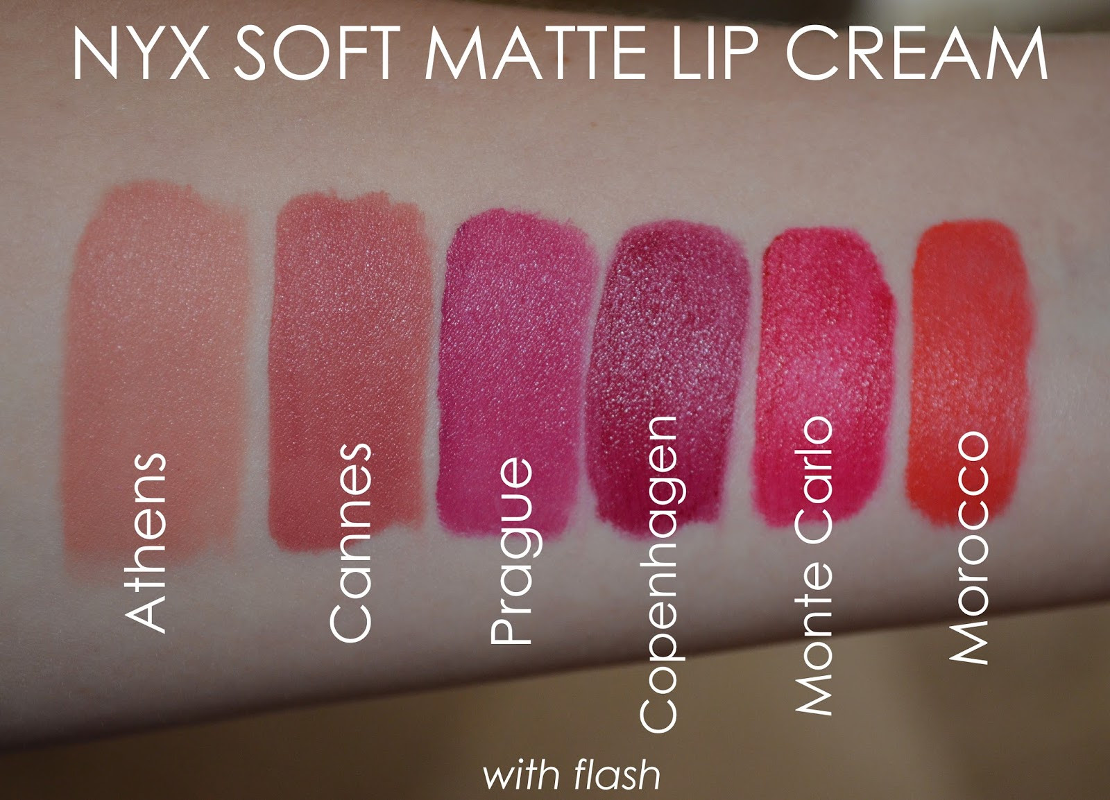 Nyx Soft Matte Lip Cream Athens
 NYX Soft Matte Lip Cream MY COLLECTION REVIEW SWATCHES