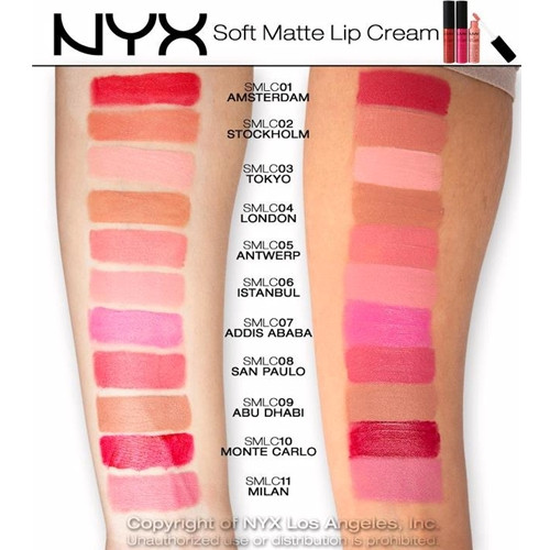 Nyx Soft Matte Lip Cream
 NYX Soft Matte Lip Cream