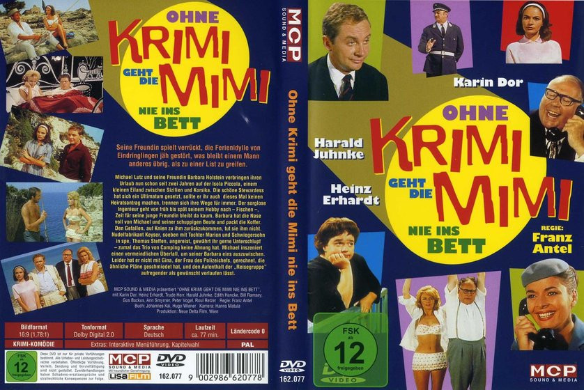 Ohne Krimi Geht Die Mimi Nie Ins Bett
 Ohne Krimi geht Mimi nie ins Bett DVD oder Blu ray