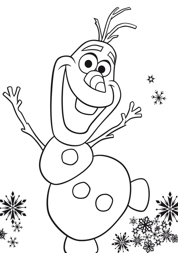 Olaf Frozen Ausmalbilder
 Dibujos de Olaf para colorear Rincon Util