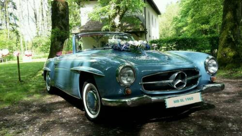 Oldtimer Für Hochzeit Mieten
 Oldtimer Hochzeit Mercedes 190 SL mieten leihen mit