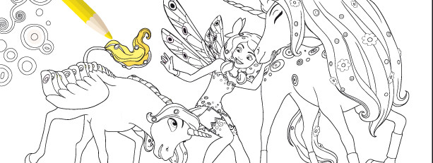 Onchao Ausmalbilder
 11 dessins de coloriage Magique De Mia Et Moi à imprimer