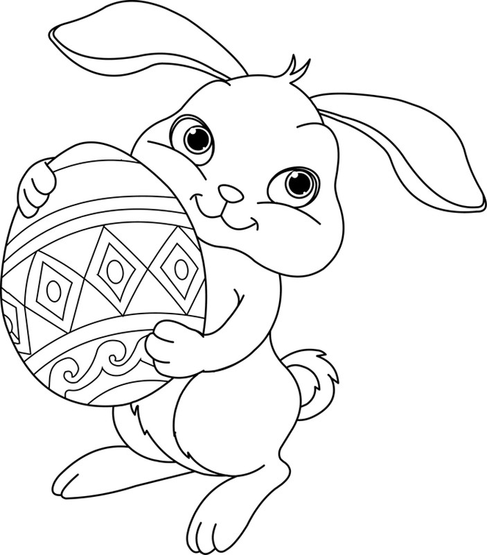 Osterhase Ausmalbilder
 Ausmalbild Ostern Kostenlose Malvorlage Osterhase mit