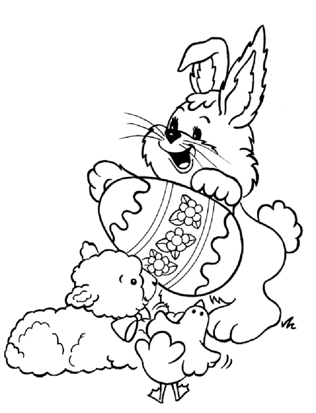 Osterhase Ausmalbilder
 Kostenlose Malvorlagen & Ausmalbilder mit Ostern Motiven