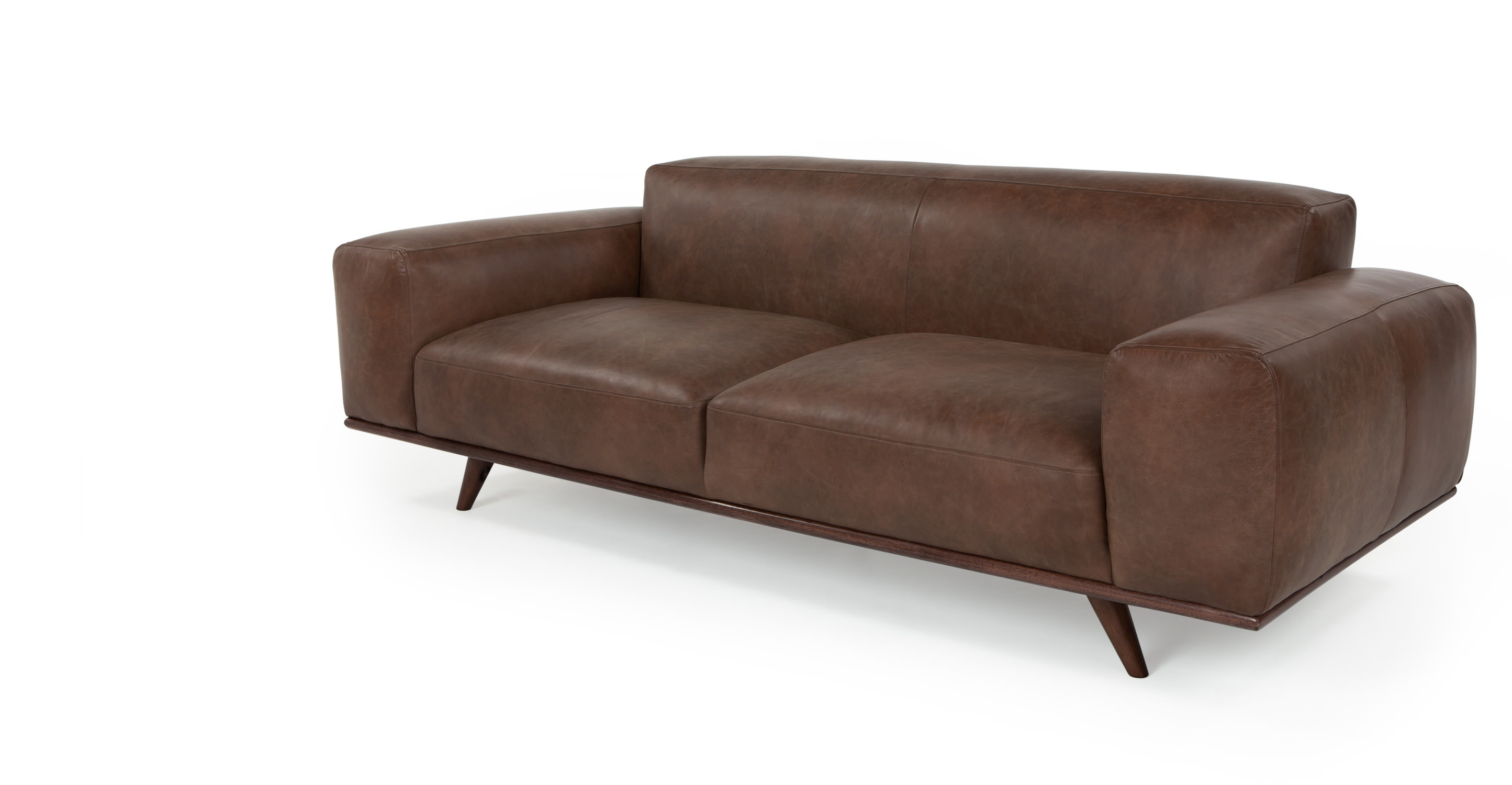 Otto Couch
 Otto 3 Seater Sofa in tan premium leather