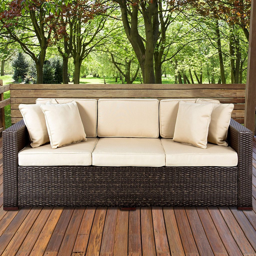 Outdoor Sofa
 50 Tips & Ideas for Choosing Outdoor Wicker Furniture [PHOTOS]