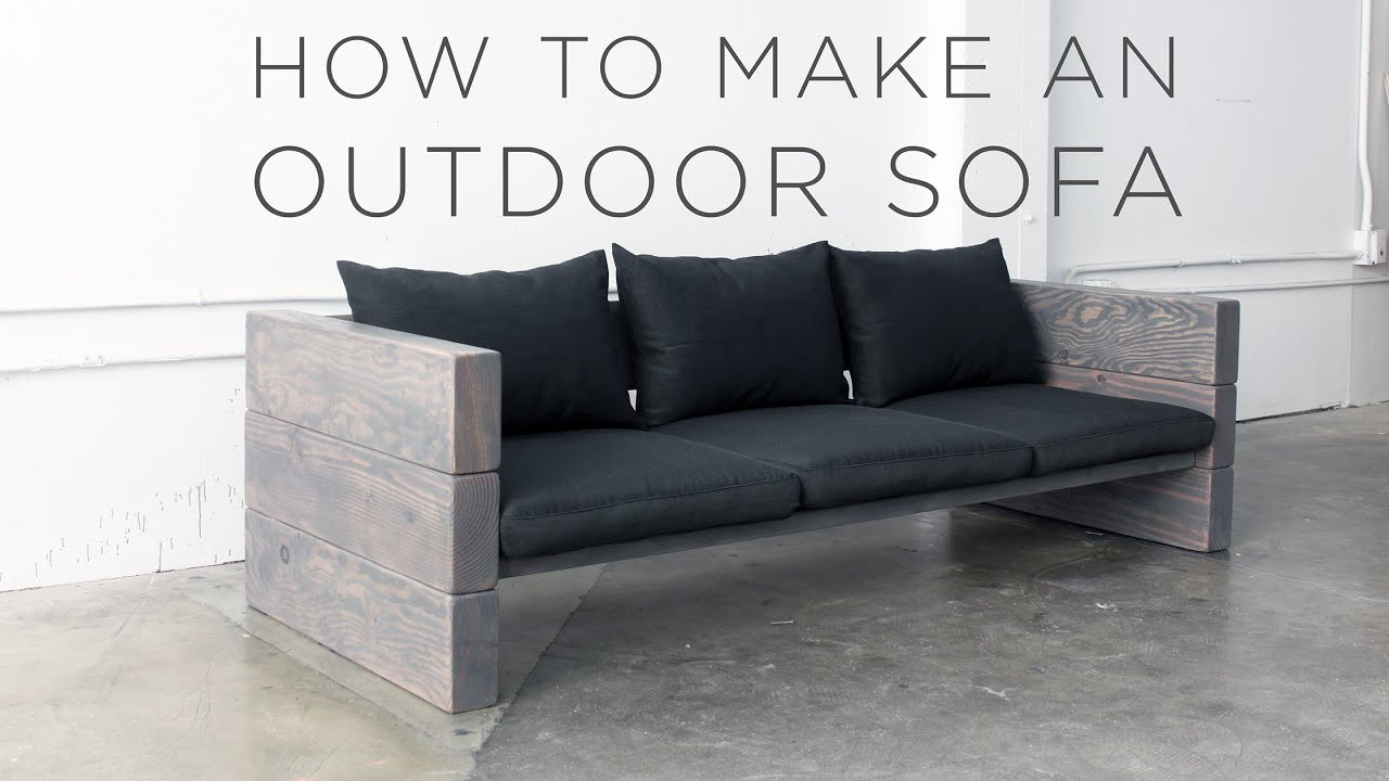 Outdoor Sofa
 how to make an Outdoor Sofa