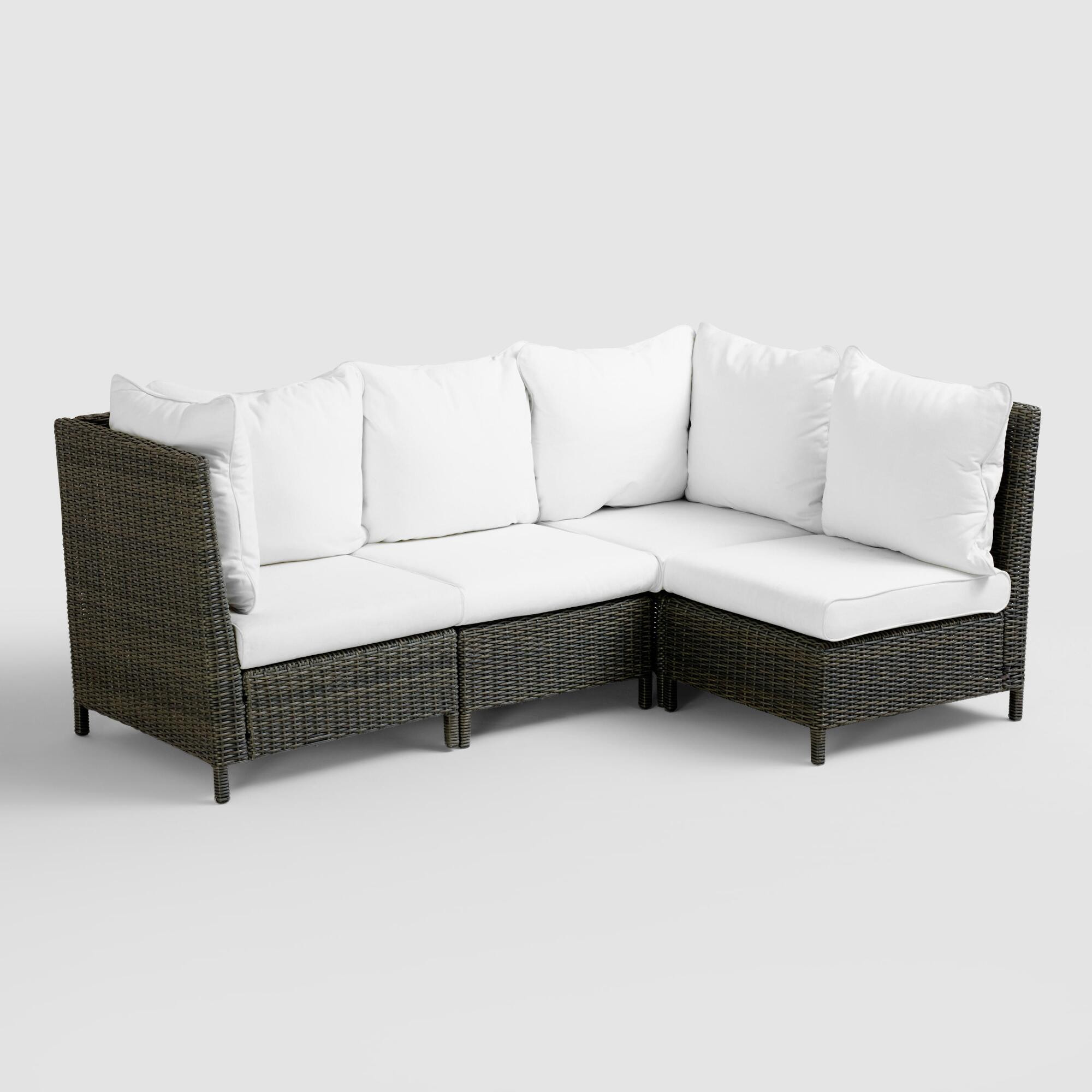 Outdoor Sofa
 Solano Outdoor Sectional Collection