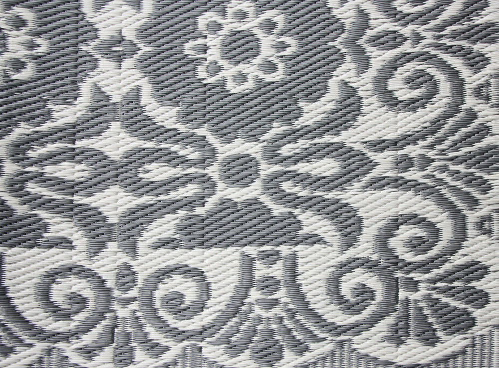 Outdoor Teppich Grau
 Outdoor Teppich grau weiß 120 x 180 cm HOUSE of IDEAS