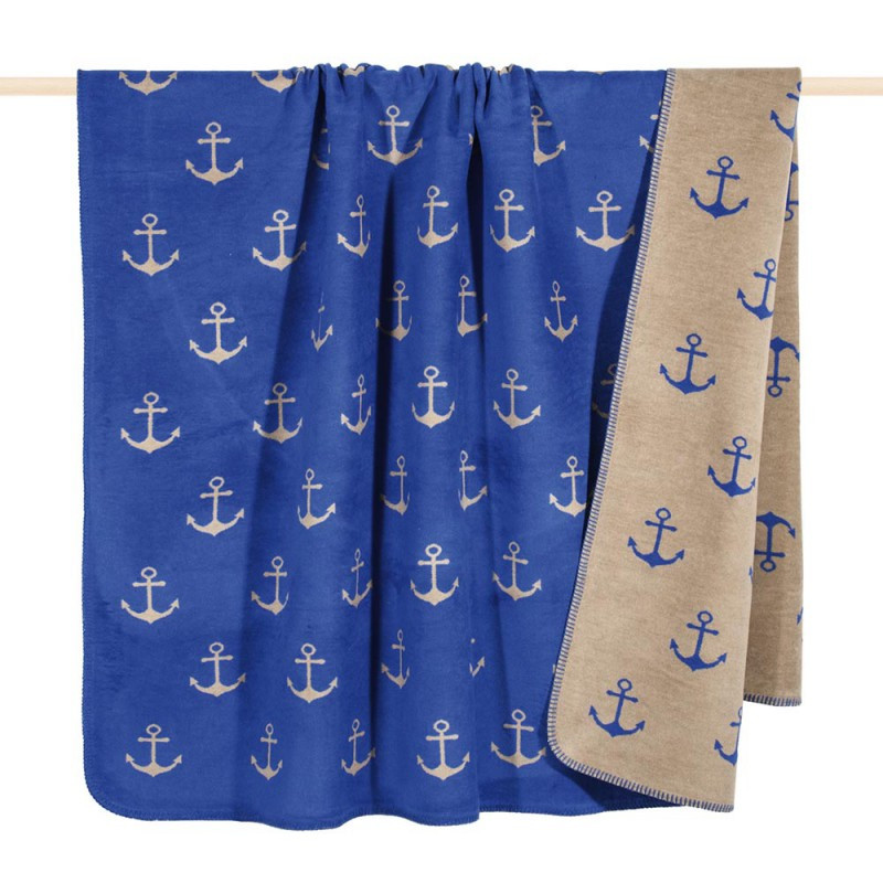 Pad Decken
 Decke Sailor mit Anker in Blau Taupe – PAD – line kaufen