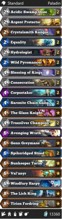 Paladin Deck Hearthstone
 Best Hearthstone Paladin Decks for Rastakhans Rumble VoStory