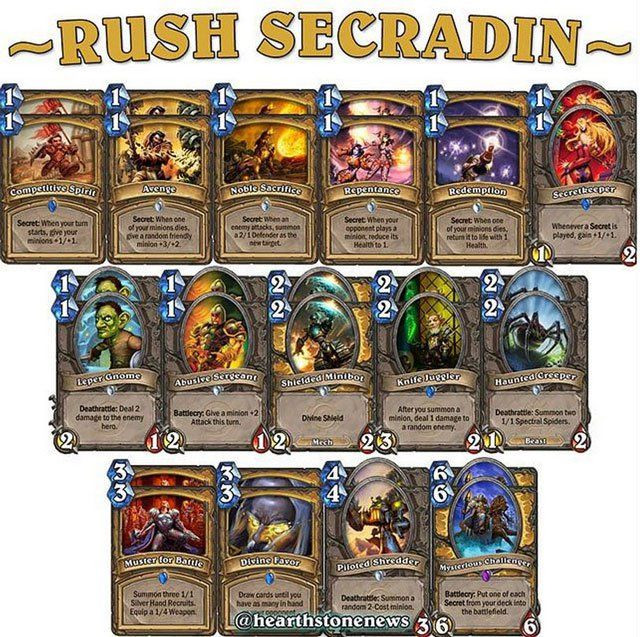 Paladin Deck Hearthstone
 1000 ideas about Hearthstone Game on Pinterest