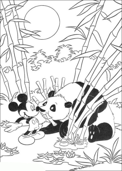 Panda Ausmalbilder
 Vorlagen zum Ausmalen Malvorlagen Panda Ausmalbilder 2