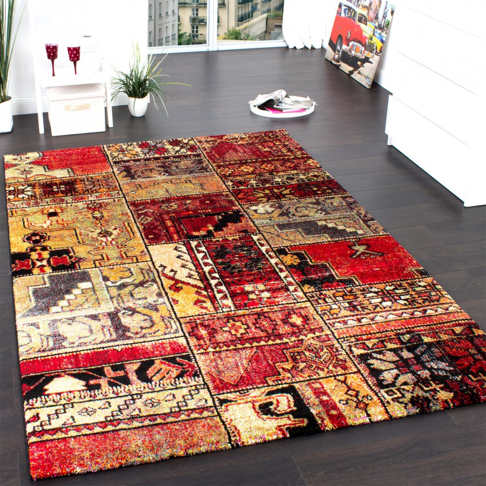 Patchwork Teppich
 Teppich Modern Designer Teppich Patchwork Kilim Design