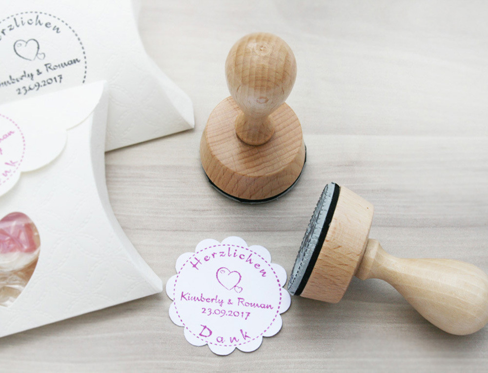 Personalisierte Stempel Hochzeit
 Personalisierte Stempel Hochzeit