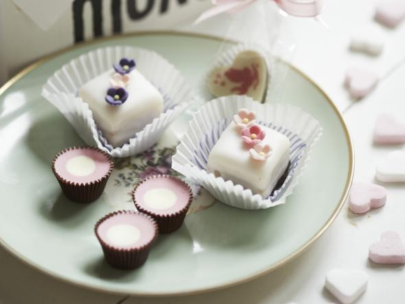 Petit Four Hochzeit
 Rezept Petit Fours