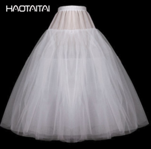 Petticoat Kleid Hochzeit
 Weiß Petticoat Für EINE Linie Kleid Hochzeit Zubehör