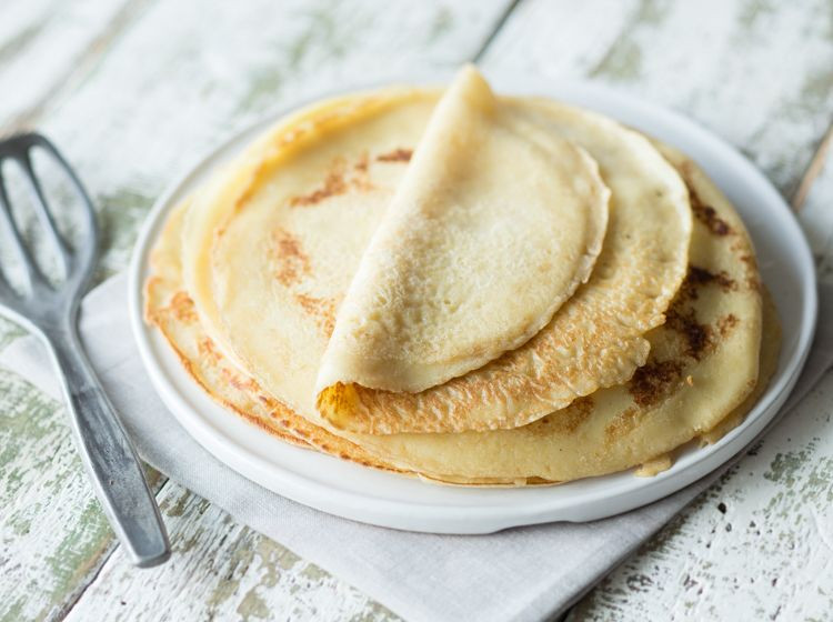 Pfannkuchen Kuchen
 Klassische Eierpfannkuchen – das Grundrezept
