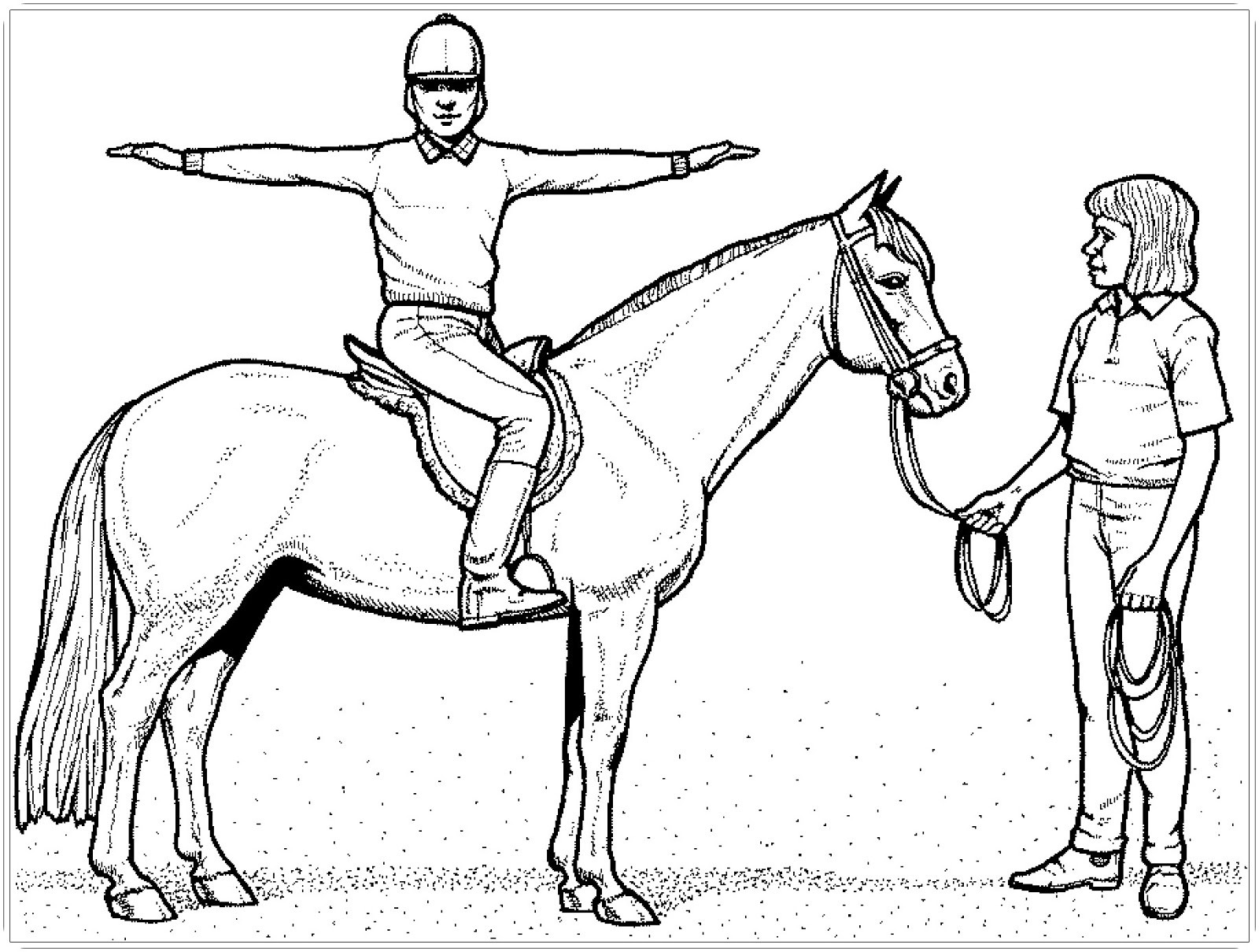 Pferde Ausmalbilder Mit Reiter
 Ausmalbilder zum Ausdrucken Ausmalbilder Pferde Mit Reiter