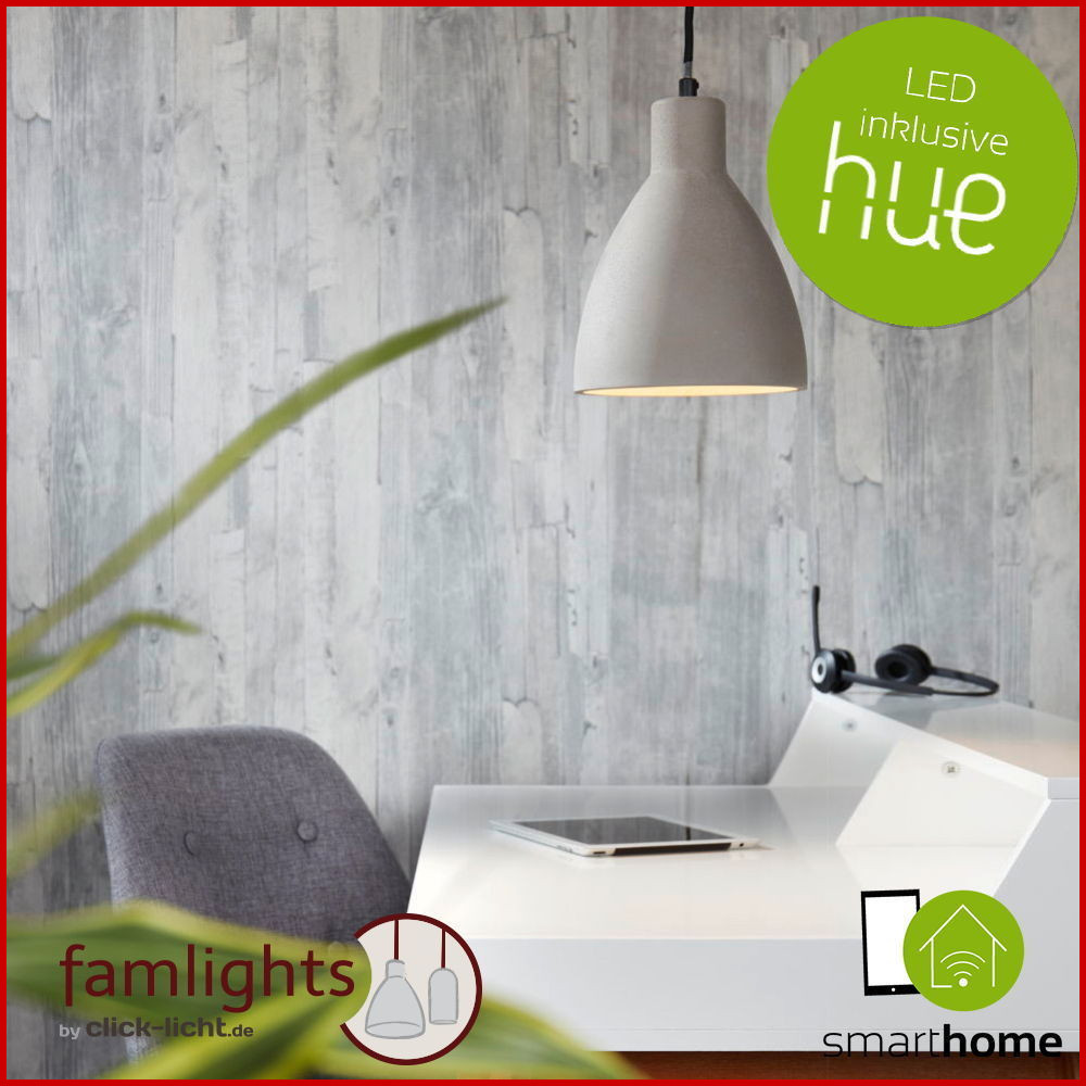 Philips Lampen
 Philips Lampen Hue 5736 Beton Pendelleuchte Judith E27