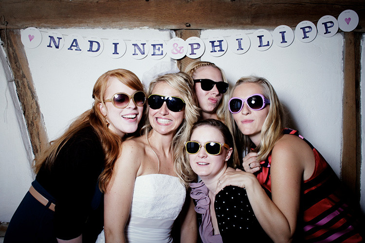 Photo Booth Hochzeit
 Hochzeitsgirlande für booth renna deluxe