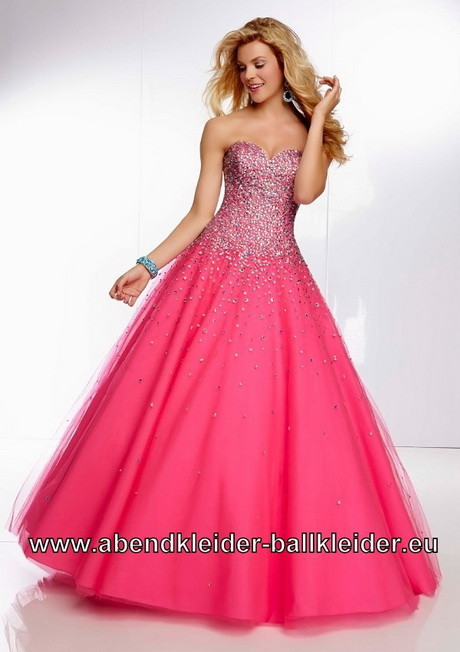 Pinkes Hochzeitskleid
 Pinkes ballkleid