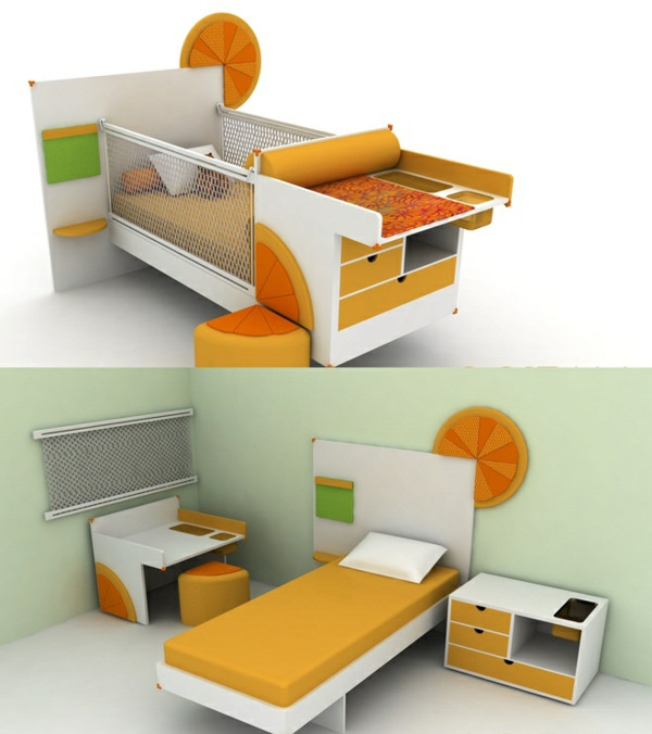 Platzsparendes Bett
 7 Praktische Ideen für Möbel für kleine Räume