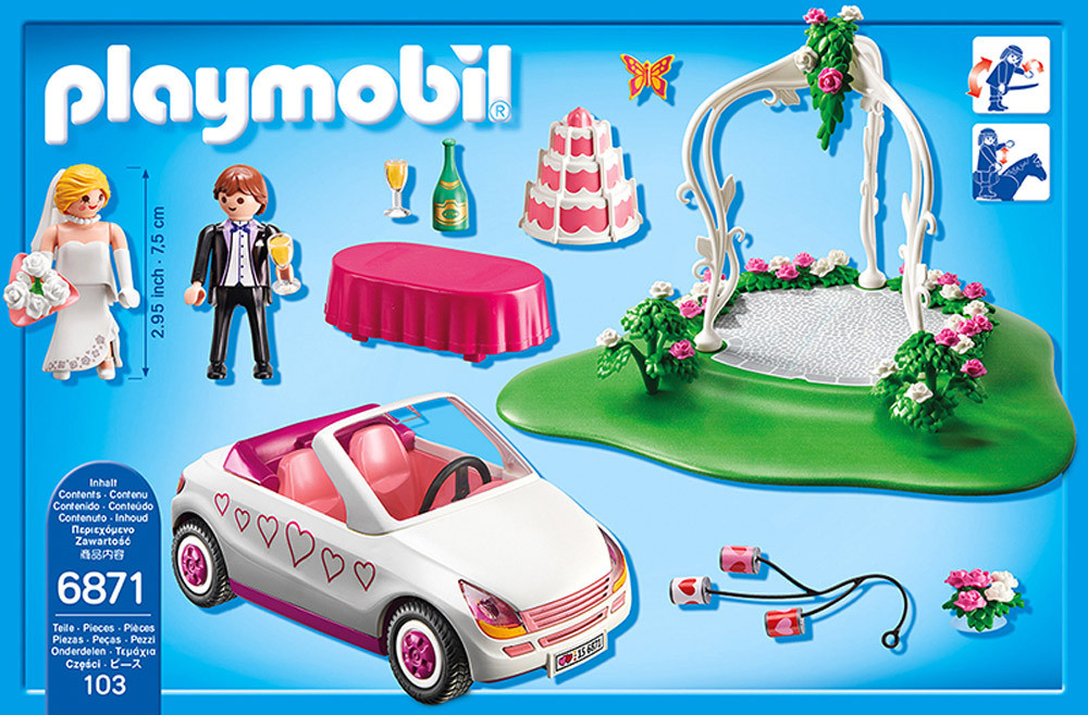 Playmobil Hochzeit
 PLAYMOBIL City Life 6871 StarterSet Hochzeit