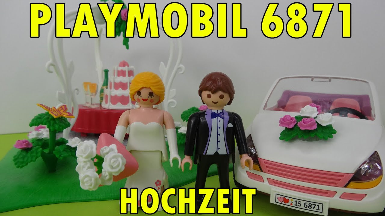 Playmobil Hochzeit
 "PLAYMOBIL 6871 STARTER SET HOCHZEIT" Vorstellung