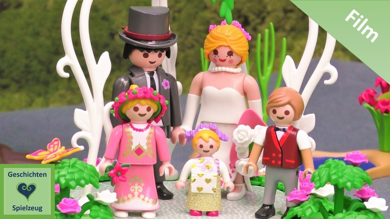 Playmobil Hochzeit
 Playmobil Deutsch DIE HOCHZEIT VON TOM UND MELISSA