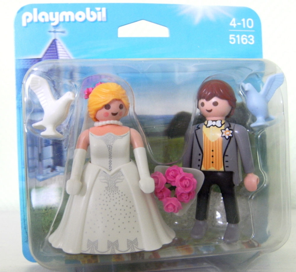 Playmobil Hochzeit
 Playmobil Duo Pack novia par 5163 bodas par boda novia