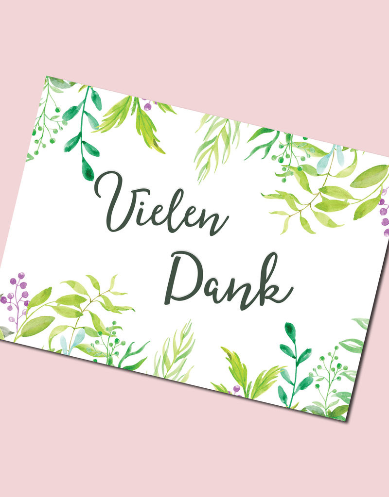 Postkarte Hochzeit
 Postkarte Danke Dankekarte Grußkarte Dankeschön Nastami