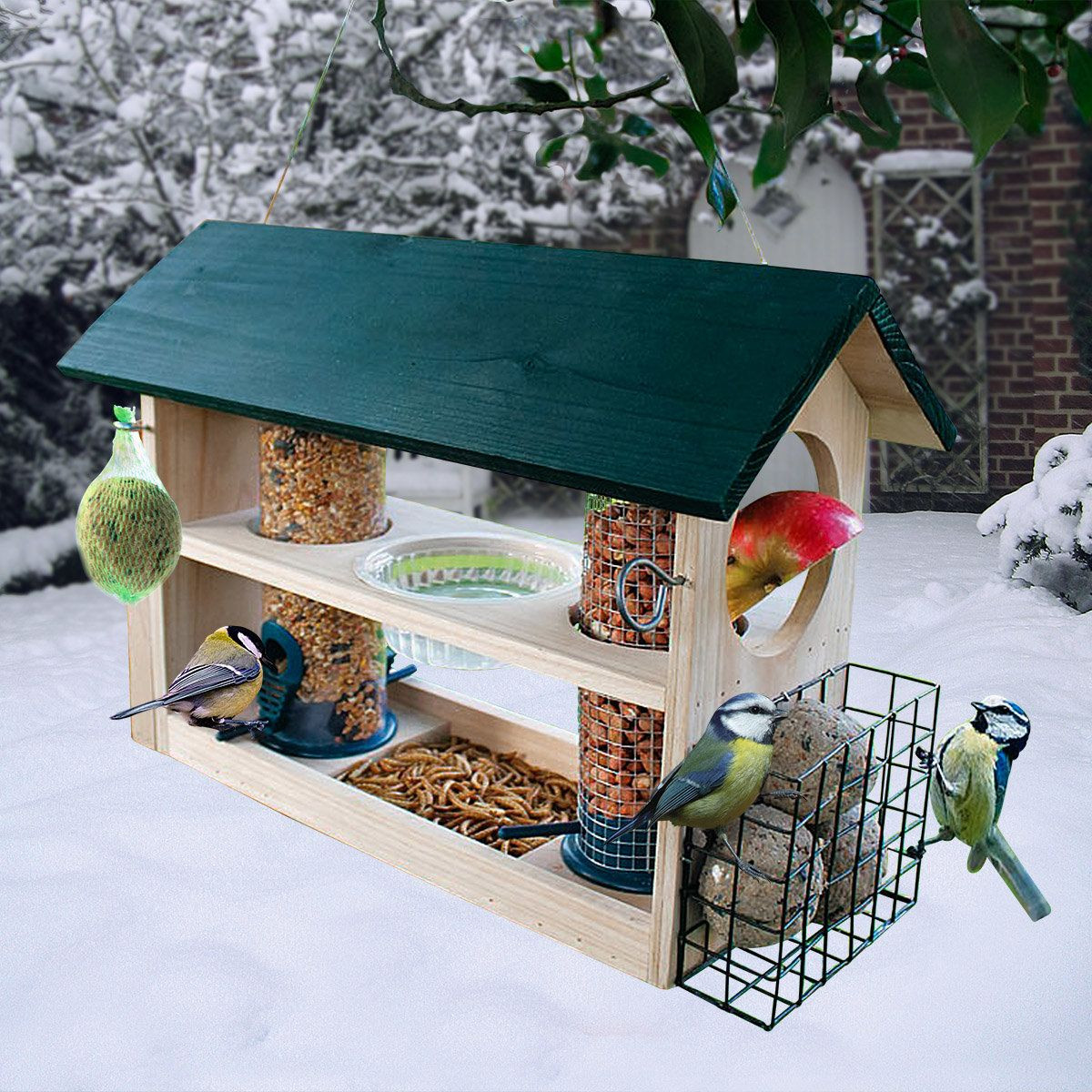 Pötschke Garten
 Vogelfutterhaus Deluxe 8 in 1 online kaufen bei Gärtner