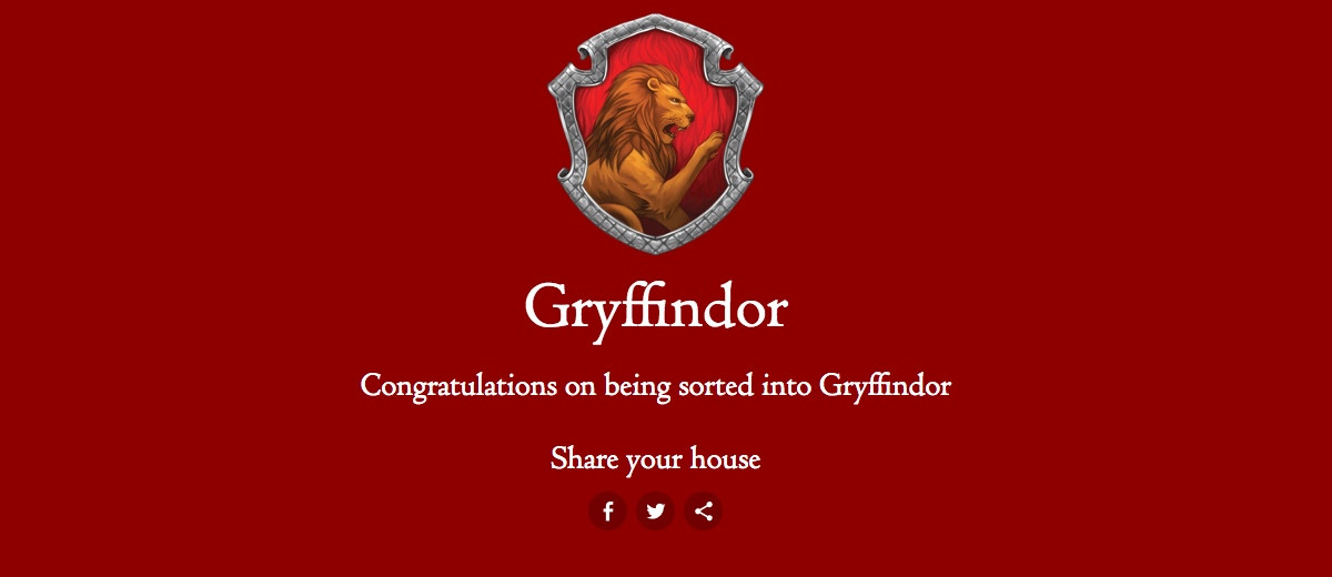 Pottermore Haus Test
 Pottermore s Hogwarts House sorting quiz is back online