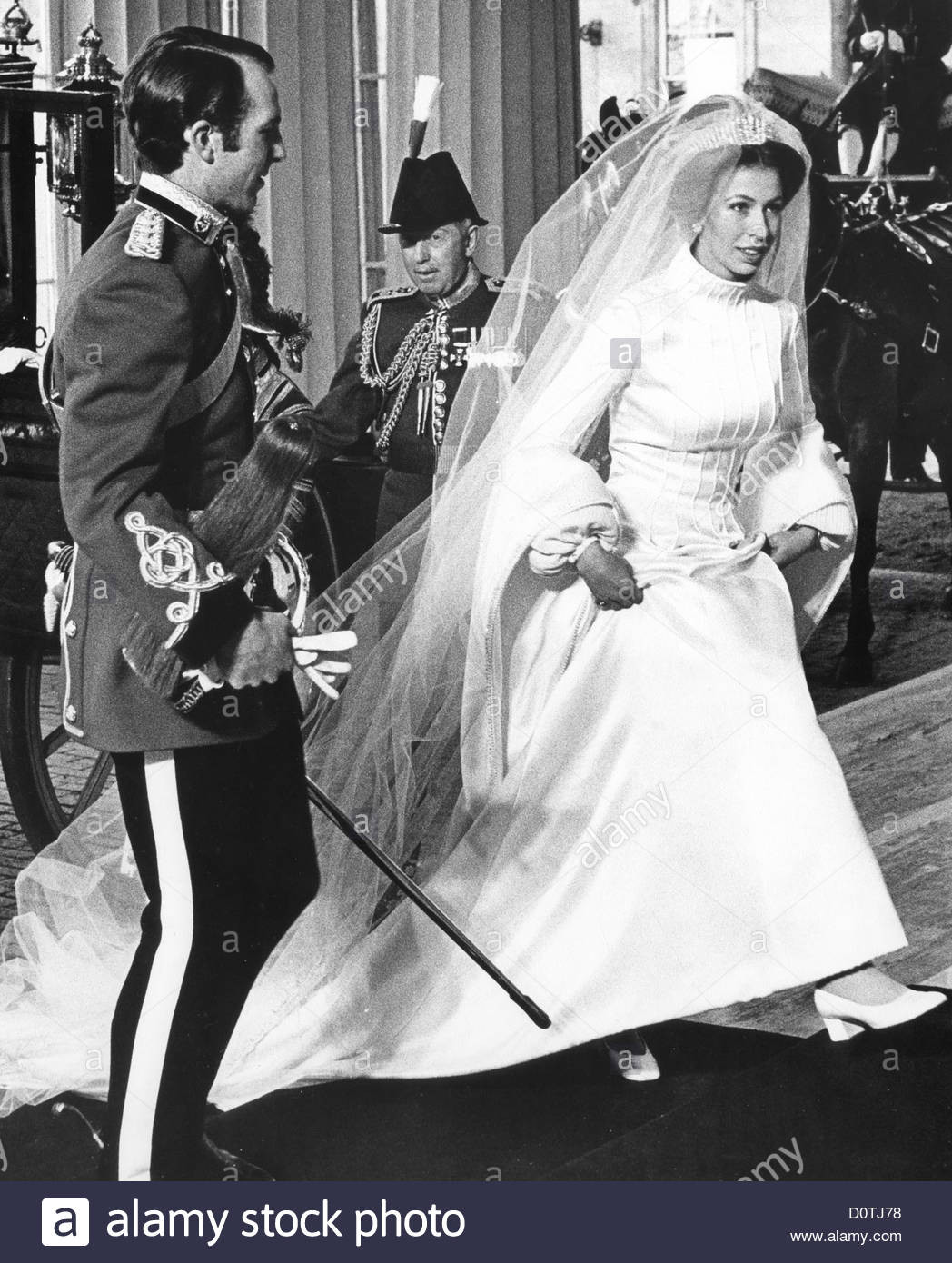 Prinzessin Anne Hochzeit
 Princess Anne and Mark Phillips arriving at Buckingham